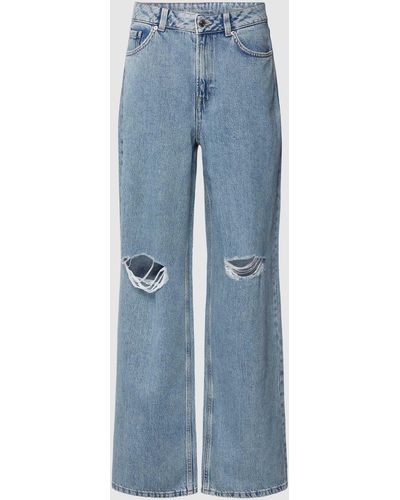 Tom Tailor Relaxed Fit Jeans im Destroyed-Look - Blau