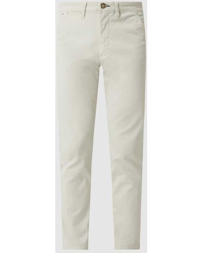 SELECTED Slim Fit Chino mit Stretch-Anteil Modell 'Miles' - Mehrfarbig