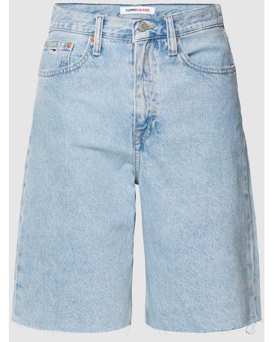 Tommy Hilfiger Korte Jeans Met 5-pocketmodel - Blauw