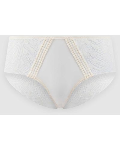 Passionata Panty aus Spitze Modell 'Thelma' - Weiß