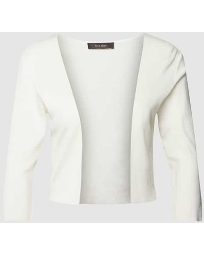 Vera Mont Cropped Jacke aus Viskose-Mix - Weiß