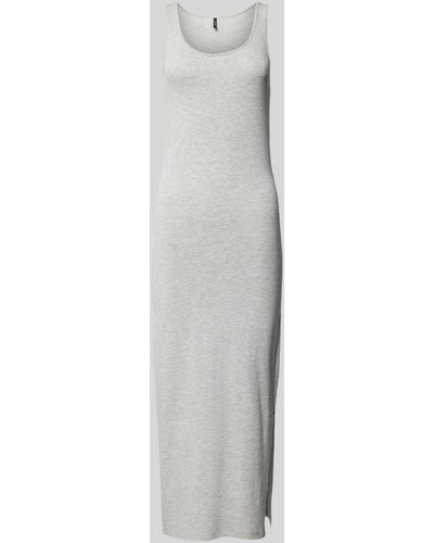Vero Moda Maxikleid im unifarbenen Design Modell 'MAXI MY SOFT' - Weiß