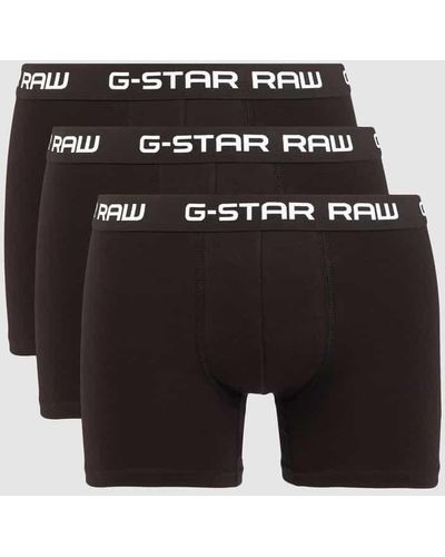G-Star RAW Trunks im 3er-Pack - Schwarz