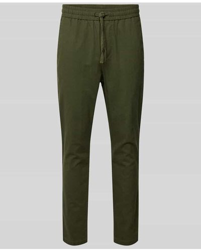 Only & Sons Tapered Fit Hose mit Stretch-Anteil Modell 'LINUS' - Grün