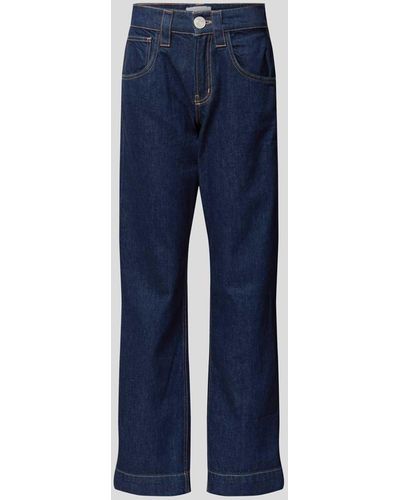FRAME High Waist Jeans im Relaxed Fit - Blau