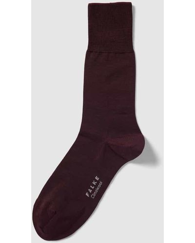 FALKE Socken mit Woll-Anteil Modell 'ClimaWool' - Lila