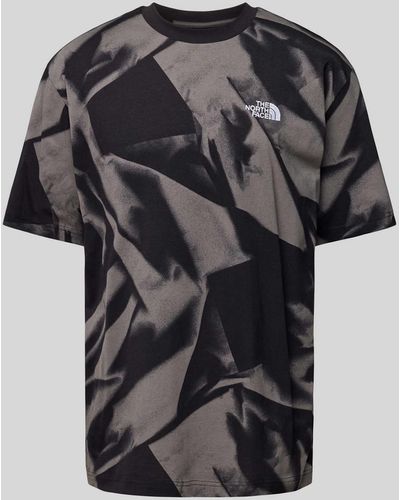 The North Face Oversized T-shirt Met Labelstitching - Zwart