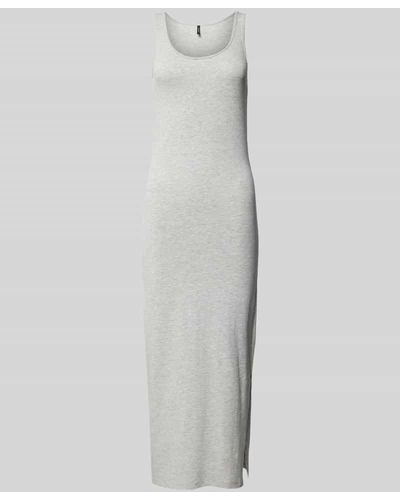 Vero Moda Maxikleid im unifarbenen Design Modell 'MAXI MY SOFT' - Weiß