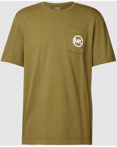 MICHAEL Michael Kors T-shirt Met Logoprint - Groen