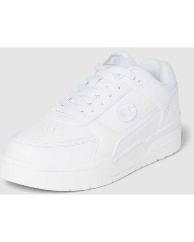 Champion Sneaker mit Logo-Stitching Modell 'REBOUND' - Weiß
