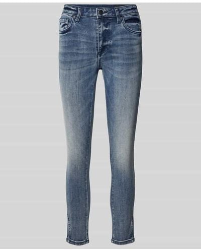 Armani Exchange Super Skinny Fit Jeans im 5-Pocket-Design - Blau