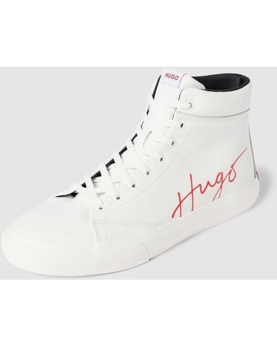HUGO High Top Sneakers - Naturel