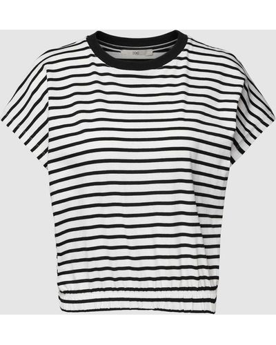 Edc By Esprit T-Shirt mit elastischem Bund - Mehrfarbig