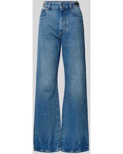 Rabanne Flared Jeans mit 5-Pocket-Design - Blau