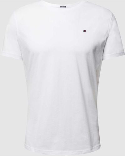Tommy Hilfiger T-Shirt aus Organic Cotton - Weiß
