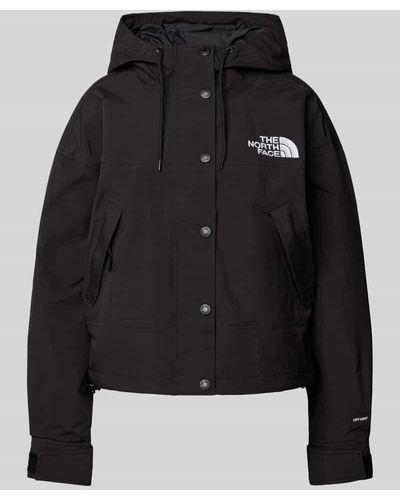 The North Face Jacke mit Label-Stitching Modell 'REIGN ON' - Schwarz