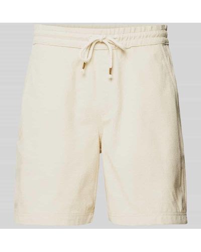 Gabba Shorts mit elastischem Bund - Natur