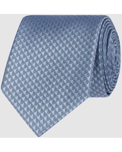 Calvin Klein Krawatte mit Seide-Anteil (6,5 cm) - Blau