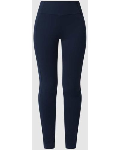 Esprit Stretchhose aus Viskosemischung - Blau