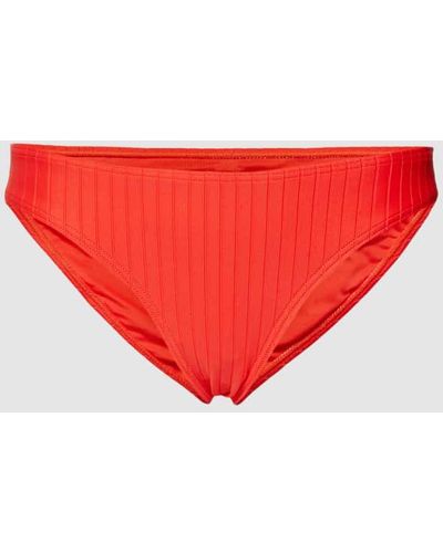 Billabong Bikini-Hose im gerippten Design Modell 'LINED UP LOWIRDER' - Rot