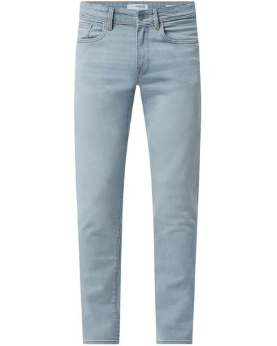 SELECTED Slim Fit Jeans Met Stretch - Blauw