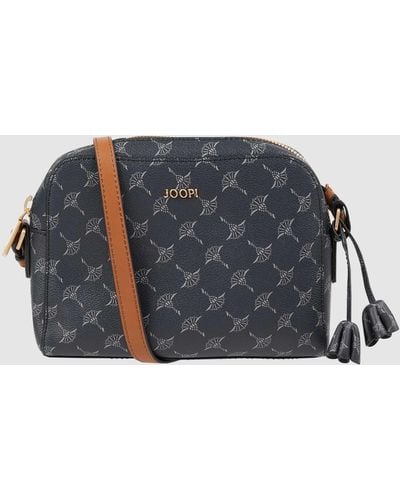 Joop! Crossbody Bag mit Logo-Muster Modell 'Cloe' - Blau