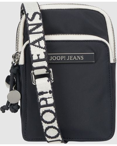 \'lietissimo\' | Handytasche in Lyst mit Jeans Metall-Logo Schwarz DE JOOP! Modell
