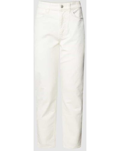 Esprit Mom Fit Jeans mit 5-Pocket-Design - Weiß