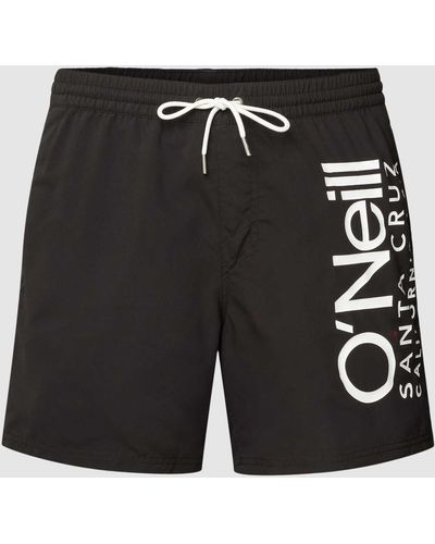 O'neill Sportswear Badehose mit Label-Print Modell 'Original Cali' - Schwarz