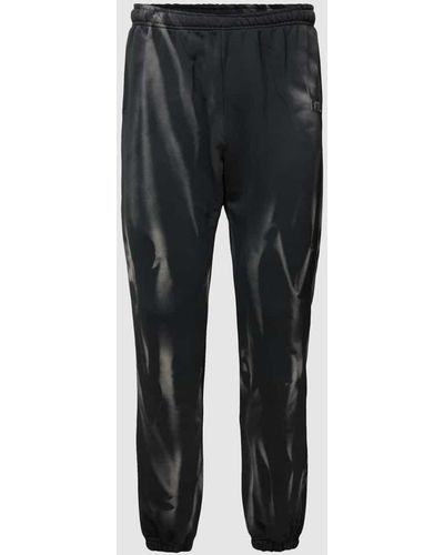 BALR Sweatpants mit Batik-Optik Modell 'Max Washed Loose Jogger' - Schwarz