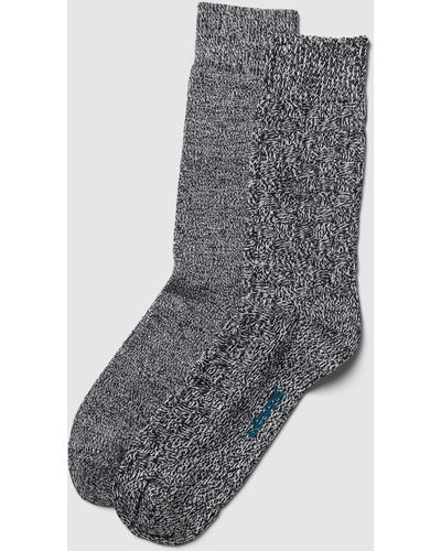 Levi's Socken mit Label-Details im 2er-Pack Modell 'BASKET' - Grau