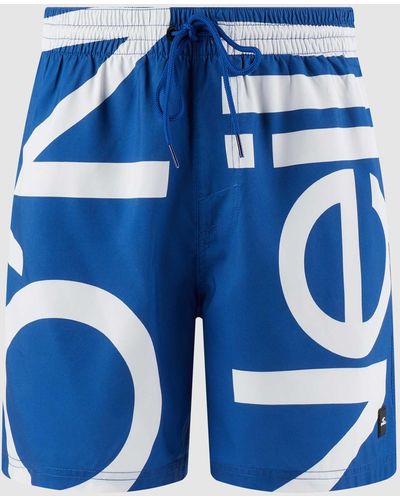 O'neill Sportswear Zwembroek Met Logo - Blauw