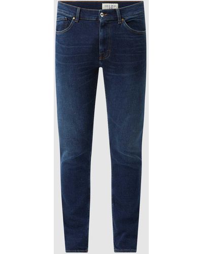 Tiger Of Sweden Slim Fit Jeans mit Stretch-Anteil Modell 'Evolve' - Blau