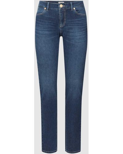 Seductive Jeans Met 5-pocketmodel - Blauw