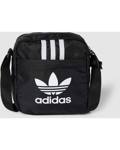 adidas Originals Schoudertas Met Labelprint - Zwart