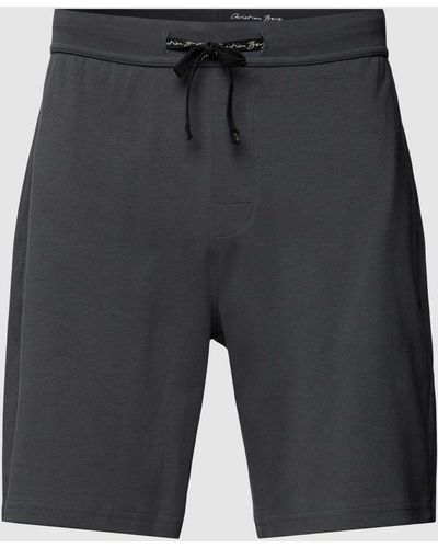 Christian Berg Men Shorts mit elastischem Bund - Grau