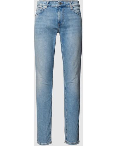 Only & Sons Slim Fit Jeans mit Eingrifftaschen Modell 'LOOM' - Blau