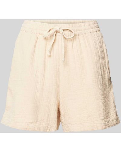 ONLY Shorts aus reiner Baumwolle Modell 'THYRA' - Natur