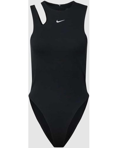 Nike Body mit Logo-Stitching - Blau