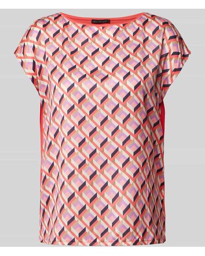 Betty Barclay Blusenshirt mit grafischem Muster - Pink