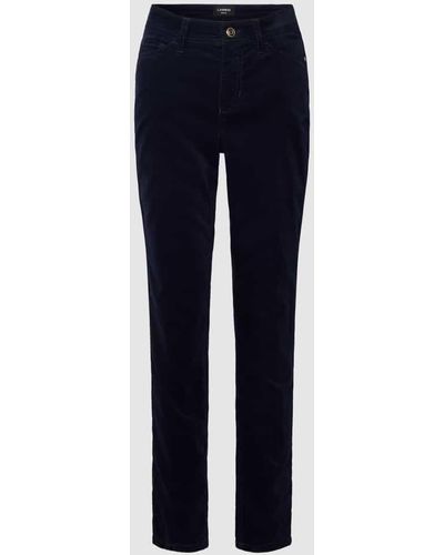 Cambio Slim Fit Jeans im 5-Pocket-Design Modell 'PIPER' - Blau