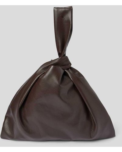 Nanushka Handtasche mit Tragehenkel - Braun