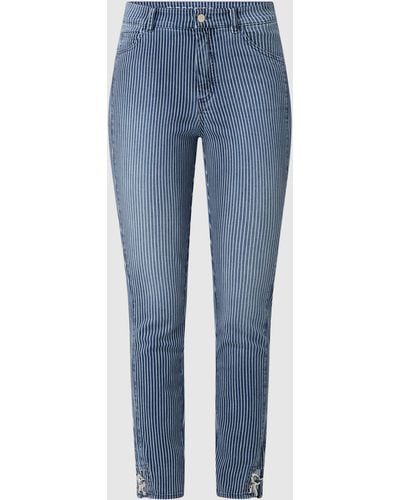 ROSNER Straight Fit Jeans Met Stretch, Model 'audrey' - Blauw