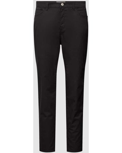 Brax Slim Fit Jeans in verkürzter Passform Modell 'STYLE.MARY' - Schwarz