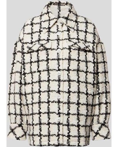 Diane von Furstenberg Jacke mit Allover-Muster - Weiß
