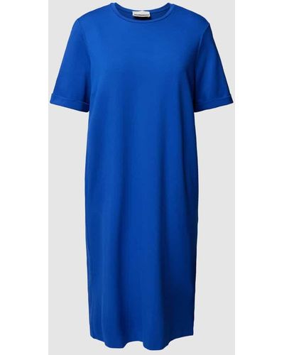ARMEDANGELS Kleid mit Rundhalsausschnitt Modell 'MAAILANA' - Blau