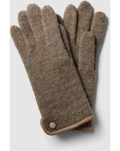 Roeckl Sports Handschuhe aus Schurwolle Modell 'WALK' - Grau