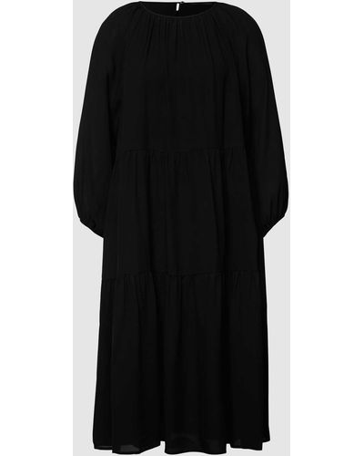 DRYKORN Midi-jurk Van Viscose - Zwart