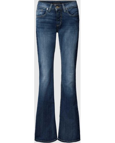 Silver Jeans Co. Bootcut Jeans im 5-Pocket-Design Modell 'SUKI' - Blau