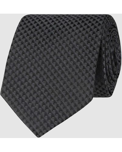 Calvin Klein Krawatte mit Seide-Anteil (6,5 cm) - Grau
